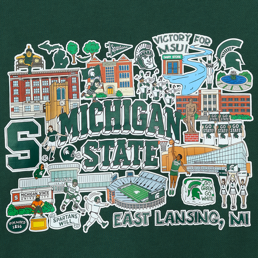 Michigan State Heritage Hoodie